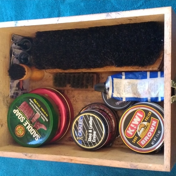 Kiwi Other Vintage Kiwi Shoe Shine Kit 3 Pieces Poshmark